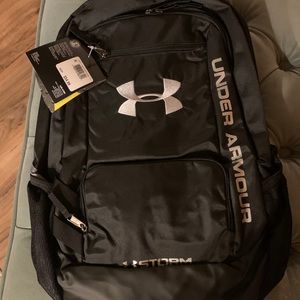 NWT Under Armour Black Backpack